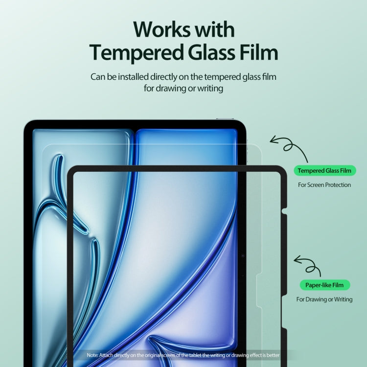 For iPad Air 13 2024 / 2025 DUX DUCIS Naad Series Removable Paper-like Screen Protector - free shipping - PMC TechLife - Order now!