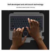 For iPad Pro 13 2024 Nillkin Backlit Version Bumper Link Keyboard Case