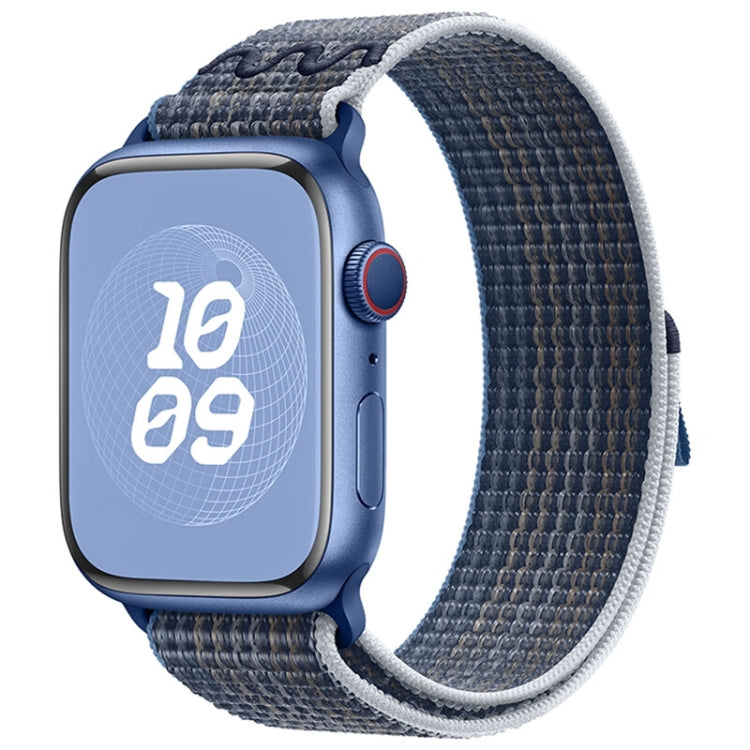 For Apple Watch Series 2 38mm Loop Nylon Watch Band(Storm Blue) - free shipping - PMC TechLife - Order now!