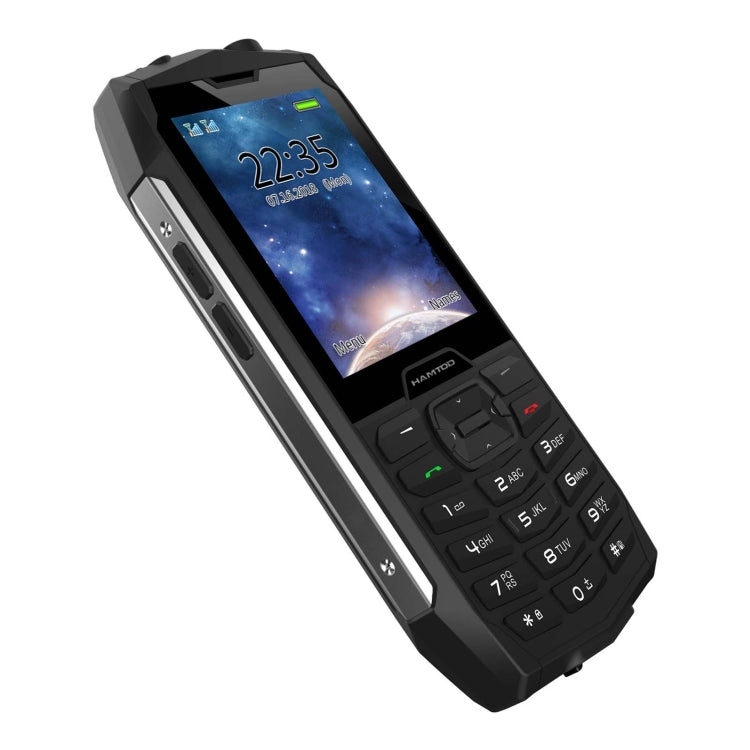 HAMTOD H3 Rugged Phone, EU Version, 2.8 inch T107 ARM CortexTM A7 Quad-core 1.0GHz, Network: 4G, VoLTE, BT, SOS(Black) - free shipping - PMC Jewellery - Order now!