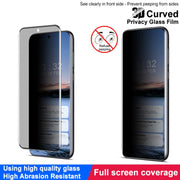For Huawei Pura 70 Ultra imak 3D Curved HD Full Screen Anti-spy Tempered Glass Protective Film
