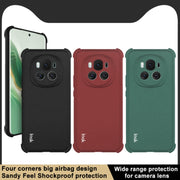 For Honor Magic6 5G imak Shockproof Airbag TPU Phone Case(Matte Green)