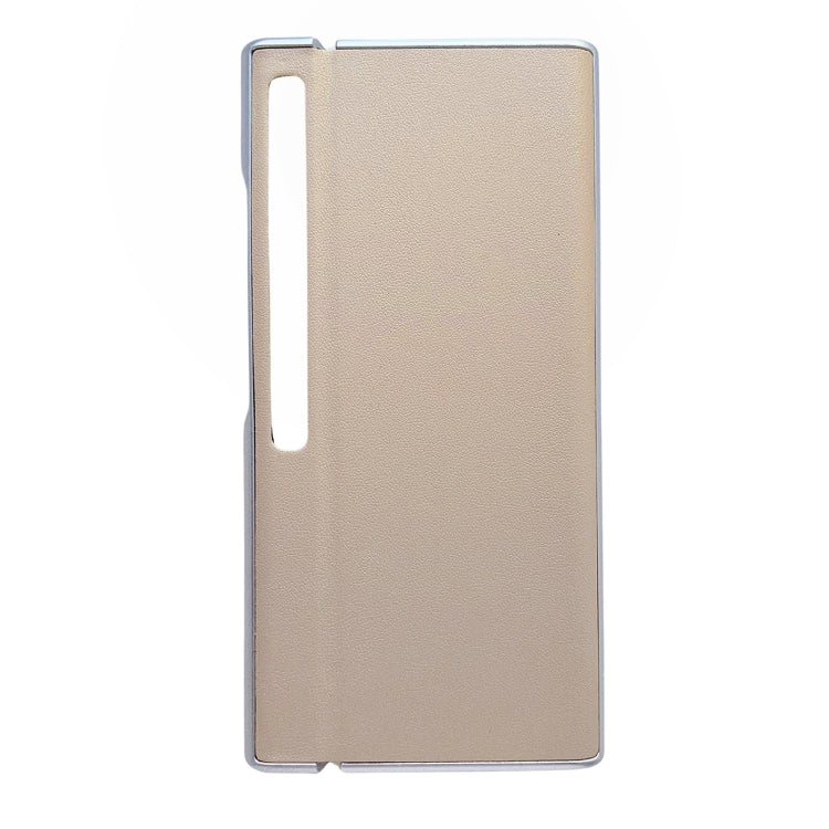 For Huawei Mate Xs 2 Morandi Pearlescent Paint Shockproof Phone Case(Gold) - Huawei Cases by PMC TechLife | Online Shopping South Africa | PMC TechLife | Buy Now Pay Later Mobicred