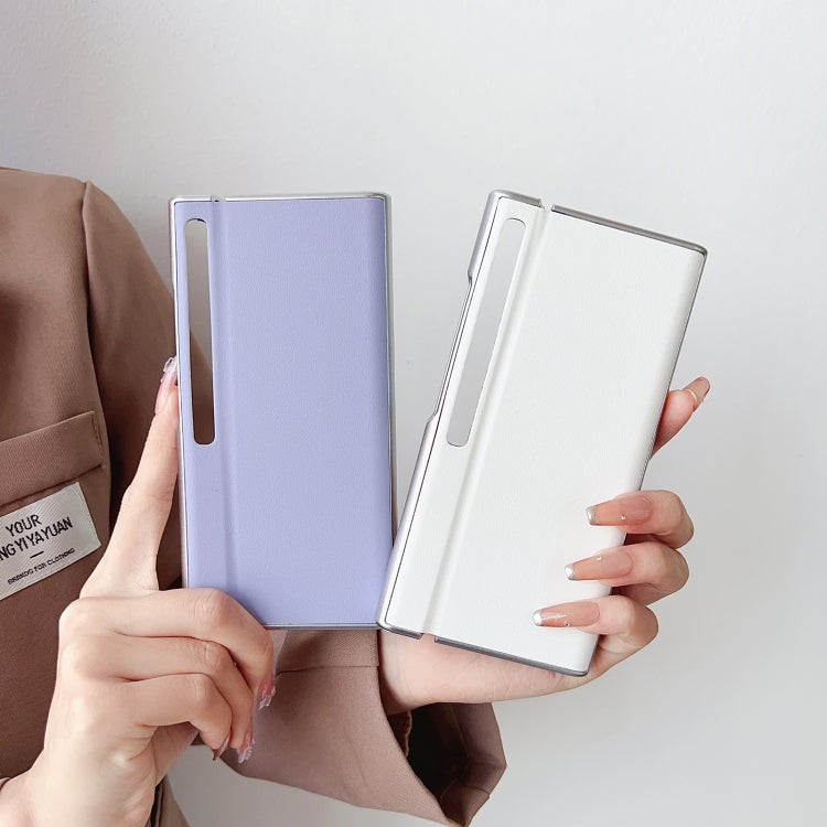 For Huawei Mate Xs 2 Morandi Pearlescent Paint Shockproof Phone Case(Gold) - Huawei Cases by PMC TechLife | Online Shopping South Africa | PMC TechLife | Buy Now Pay Later Mobicred