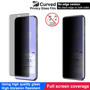 For Huawei Pura 70 Pro / 70 Pro+ imak No Edge Version 3D Curved Privacy Full Screen Tempered Glass Film