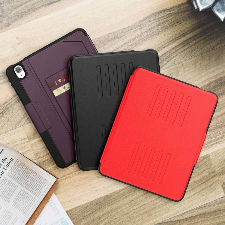 For iPad Air 11 2024 Notebook Magnetic Leather Tablet Case(Red) - iPad Air 11 2024 Cases by PMC TechLife | Online Shopping South Africa | PMC TechLife | Buy Now Pay Later Mobicred