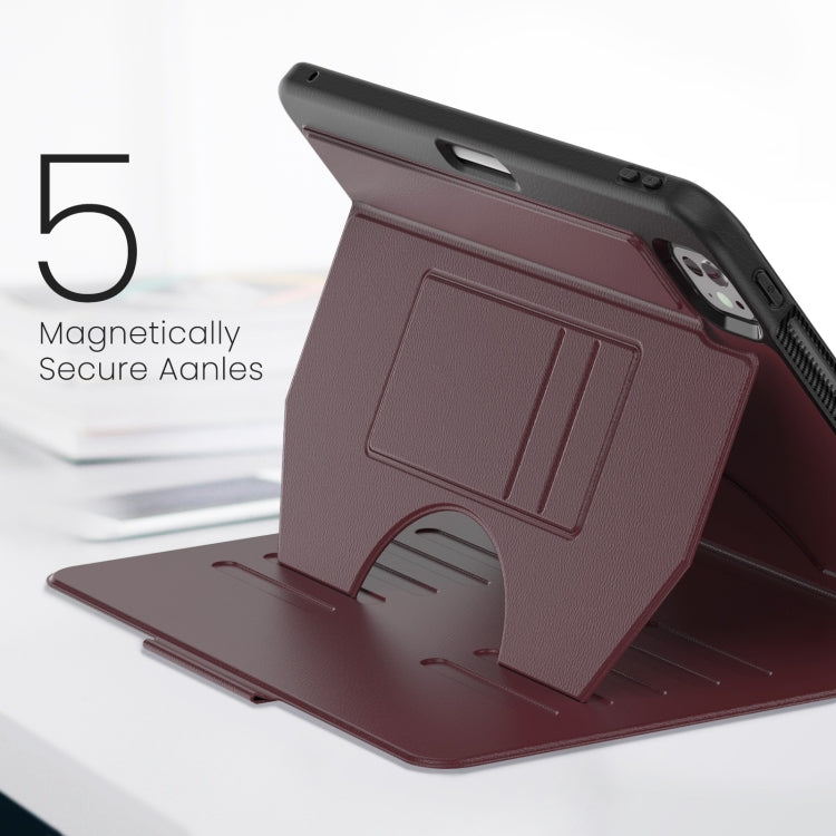 For iPad Pro 11 2024 Notebook Magnetic Leather Tablet Case(Purple) - iPad Pro 11 2024 Cases by PMC TechLife | Online Shopping South Africa | PMC TechLife | Buy Now Pay Later Mobicred