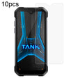 For Unihertz 8849 Tank Mini 1 10pcs 0.26mm 9H 2.5D Tempered Glass Film - Others by PMC TechLife | Online Shopping South Africa | PMC TechLife | Buy Now Pay Later Mobicred