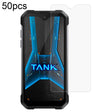 For Unihertz 8849 Tank Mini 1 50pcs 0.26mm 9H 2.5D Tempered Glass Film - Others by PMC TechLife | Online Shopping South Africa | PMC TechLife | Buy Now Pay Later Mobicred