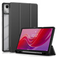For Lenovo Tab M11 / Xiaoxin Pad 2024 Acrylic 3-Fold Solid Color Smart Leather Tablet Case(Black) - Lenovo by PMC Jewellery | Online Shopping South Africa | PMC Jewellery | Buy Now Pay Later Mobicred