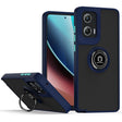 For Motorola Moto G Stylus 5G 2024 Q Shadow 1 Series TPU + PC Phone Case with Ring(Royal Blue) - Motorola Cases by PMC TechLife | Online Shopping South Africa | PMC TechLife | Buy Now Pay Later Mobicred