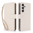 For Samsung Galaxy S24+ / S25+ 5G Multi-Card Wallet RFID Leather Phone Case(Apricot) - Galaxy S24+ 5G Cases by PMC TechLife | Online Shopping South Africa | PMC TechLife | Buy Now Pay Later Mobicred