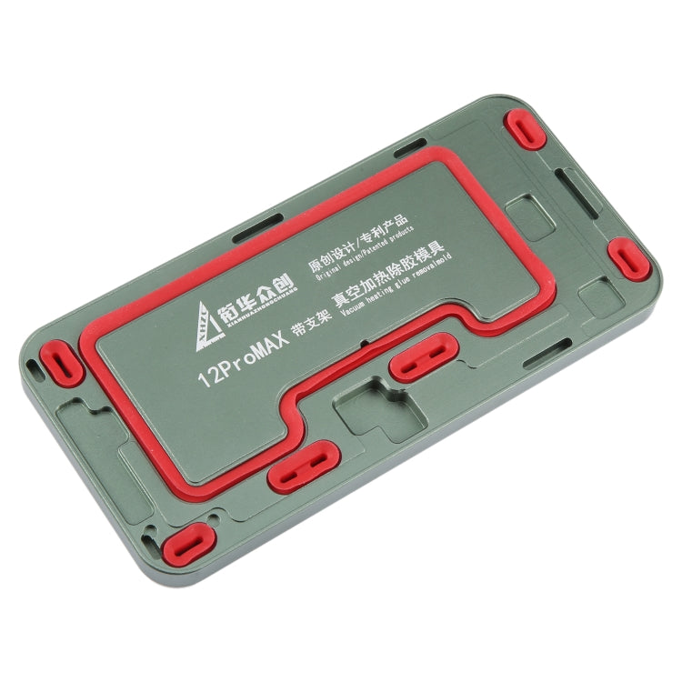 For iPhone 12 Pro Max LCD Screen Frame Vacuum Heating Glue Removal Mold with Holder - Mould by PMC TechLife | Online Shopping South Africa | PMC TechLife