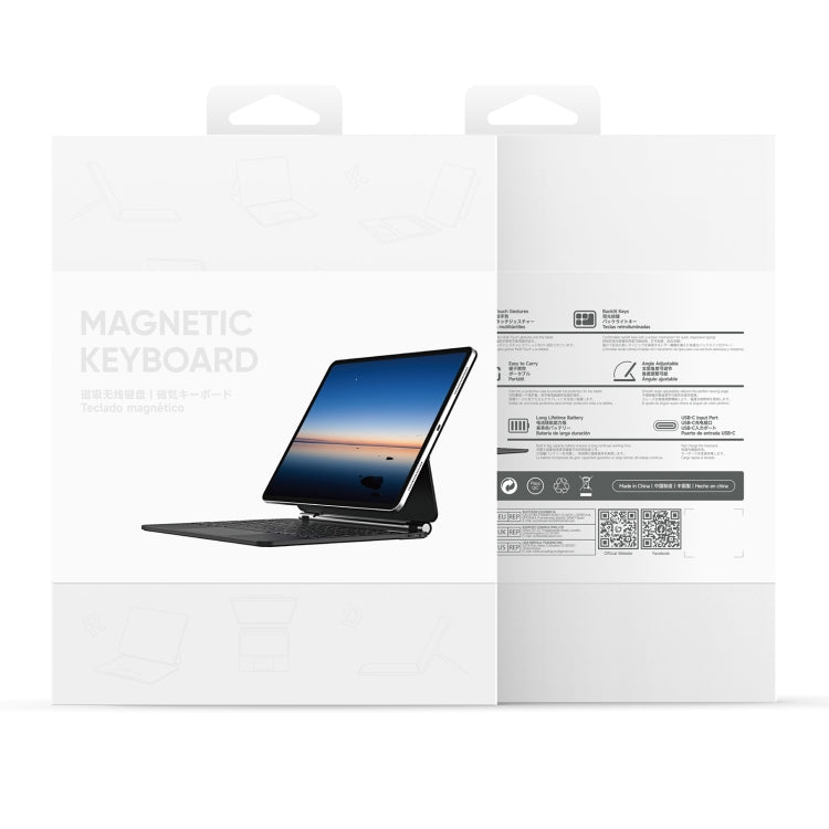 For Samsung Galaxy Tab S10+ / S9+ DUX DUCIS MK Series Floating Magnetic Keyboard Tablet Leather Case - Samsung Keyboard by DUX DUCIS | Online Shopping South Africa | PMC Jewellery | Buy Now Pay Later Mobicred
