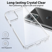 For Motorola Moto G 5G 2024 Scratchproof Acrylic TPU Phone Case(Transparent)