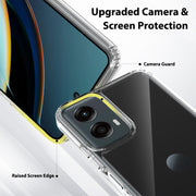For Motorola Moto G 5G 2024 Scratchproof Acrylic TPU Phone Case(Transparent)