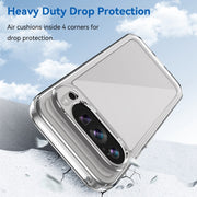 For Google Pixel 9 Colorful Series Acrylic Hybrid TPU Phone Case(Transparent)