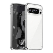 For Google Pixel 9 Pro Colorful Series Acrylic Hybrid TPU Phone Case(Transparent)