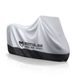MOTOLSG Motorcycle Waterproof Sunproof Dustproof Thickening Cover, Size:XXL(Silver Black) - free shipping - PMC TechLife - Order now!
