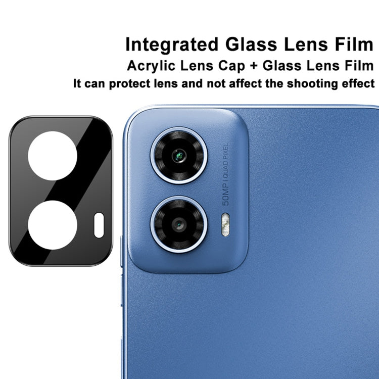 For Motorola Moto G34 5G imak High Definition Integrated Glass Lens Film Black Version - Motorola Tempered Glass by imak | Online Shopping South Africa | PMC TechLife | Buy Now Pay Later Mobicred