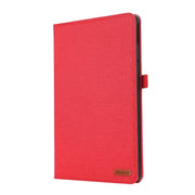 For Lenovo Tab M11 / Xiaoxin Pad 11 2024 Fabric Texture Horizontal Flip Leather Tablet Case(Red)