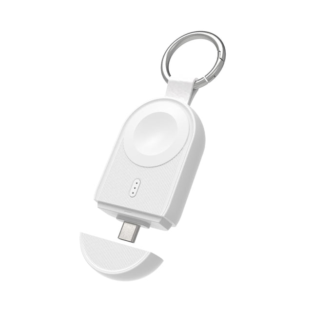 For Apple Watch / AirPods Series U20A Portable Magnetic Wireless Charger(White)