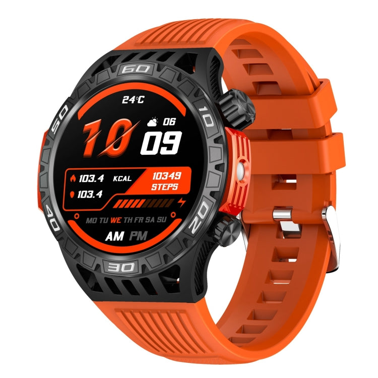 HT22 1.46 inch Smart Sport Watch, Support Bluetooth Call / Sleep / Heart Rate / Blood Pressure Health Monitor(Orange) - free shipping - PMC TechLife - Order now!