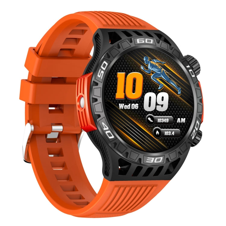 HT22 1.46 inch Smart Sport Watch, Support Bluetooth Call / Sleep / Heart Rate / Blood Pressure Health Monitor(Orange) - free shipping - PMC TechLife - Order now!