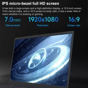 AK15U 15.6 inch Ultrathin Laptop, 12GB+1TB, Windows 10 Intel Processor N95 Quad Core(Dark Grey)