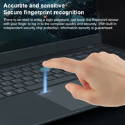 AK15U 15.6 inch Ultrathin Laptop, 12GB+256GB, Windows 10 Intel Processor N95 Quad Core(Dark Grey)
