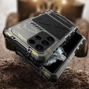 For Samsung Galaxy S24 Ultra 5G R-JUST Life Water-resistant Dustproof Shockproof Phone Case(Camouflage)