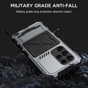 For Samsung Galaxy S24 Ultra 5G R-JUST Life Water-resistant Dustproof Shockproof Phone Case(Silver)