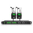 XTUGA RW2090 Professional Stage Wireless 2 Channel In Ear Monitoring System 2 in 1(EU Plug) - Microphone by XTUGA | Online Shopping South Africa | PMC TechLife | Buy Now Pay Later Mobicred