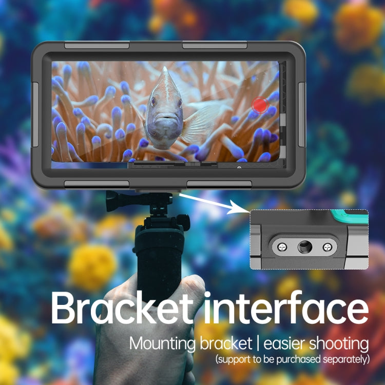 Diving Shell Gen2 Upgrade IP68 Waterproof Phone Case(Black Blue) - free shipping - PMC TechLife - Order now!