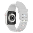 For Apple Watch SE 2023 40mm Luminous Colorful Light Silicone Watch Band(Light Grey) - free shipping - PMC TechLife - Order now!