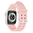 For Apple Watch SE 44mm Luminous Colorful Light Silicone Watch Band(Pink) - Watch Bands by PMC TechLife | Online Shopping South Africa | PMC TechLife