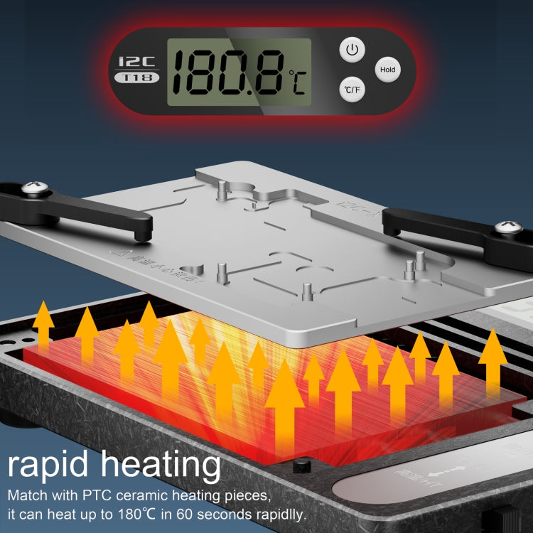 i2C T18 LCD Display PCB Motherboard Layered Desoldering Station With Universal Module, US Plug - free shipping - PMC TechLife - Order now!