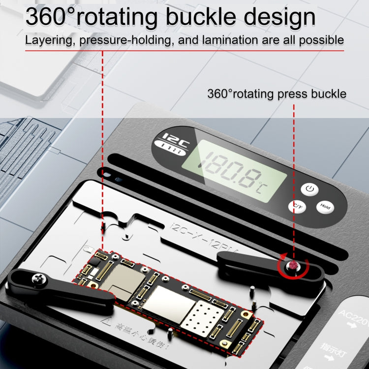 i2C T18 LCD Display PCB Motherboard Layered Desoldering Station With Glue Removal Module, US Plug - free shipping - PMC TechLife - Order now!