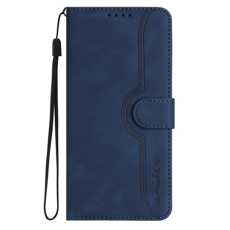 For Tecno Spark Go 2024 Heart Pattern Skin Feel Leather Phone Case(Royal Blue) - Tecno Cases by PMC Jewellery | Online Shopping South Africa | PMC Jewellery | Buy Now Pay Later Mobicred