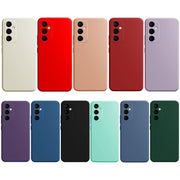 For Samsung Galaxy S24 5G Imitation Liquid Silicone Phone Case(Black)