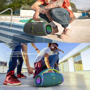 HOPESTAR H61 Outdoor IPX6 Water-resistant Portable 50W Surround Bluetooth Speaker(Camouflage)
