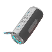 HOPESTAR P26 Outdoor Portable lPX6 Water-resistant Dazzling Bluetooth Speaker(Grey)