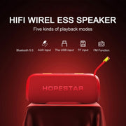 HOPESTAR P26 Outdoor Portable lPX6 Water-resistant Dazzling Bluetooth Speaker(Navy Blue)