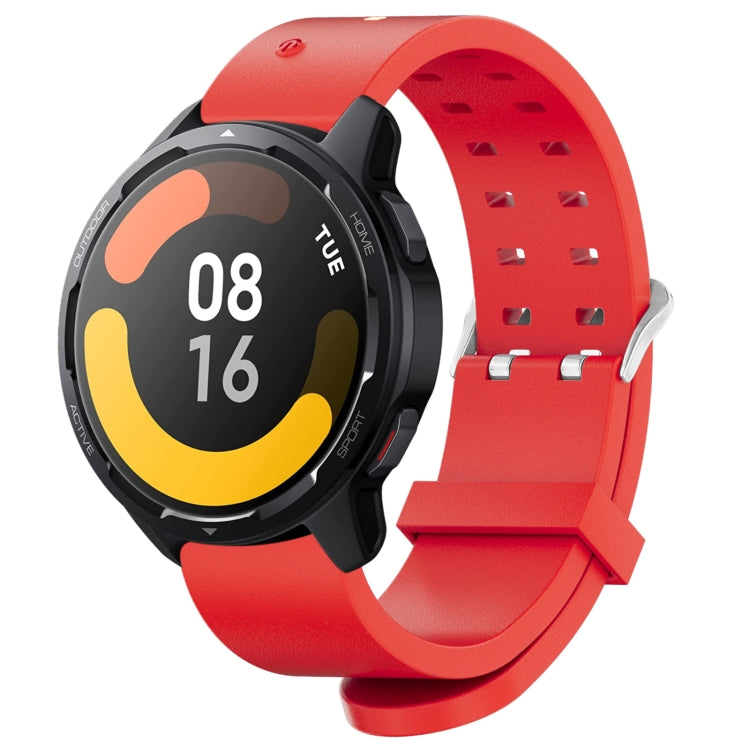 22mm Luminous Colorful Light Silicone Watch Band(Red) - 22mm Bands by PMC TechLife | Online Shopping South Africa | PMC TechLife