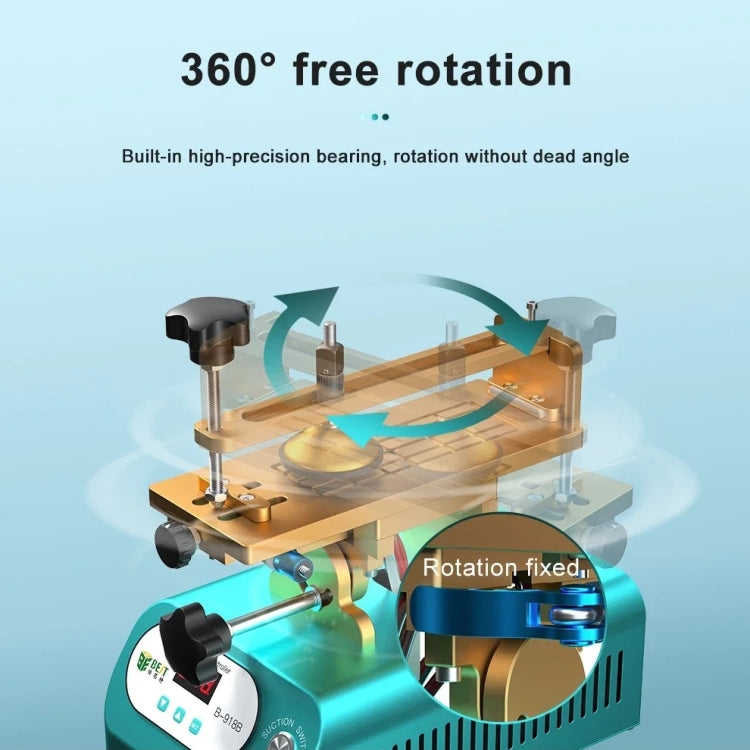 BEST B-918B 7 inch Multi-function Mobile Phone Screen Rotary Separator, US Plug - free shipping - PMC TechLife - Order now!