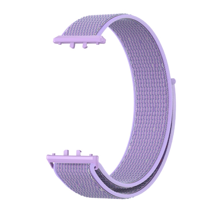 For Samsung Galaxy Fit 3 Woven Nylon Loop Watch Band(Purple) - Watch Bands by PMC TechLife | Online Shopping South Africa | PMC TechLife