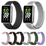 For Samsung Galaxy Fit 3 Woven Nylon Loop Watch Band(Purple)