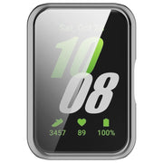 For Samsung Galaxy Fit 3 Full Coverage TPU Electroplated Watch Protective Case(Silver)