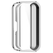 For Samsung Galaxy Fit 3 Full Coverage TPU Electroplated Watch Protective Case(Silver)