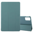 For Lenovo Tab M11/ Xiaoxin Pad 11 2024 Tri-fold Silicone Leather Tablet Case(Dark Green) - Lenovo by PMC Jewellery | Online Shopping South Africa | PMC Jewellery | Buy Now Pay Later Mobicred